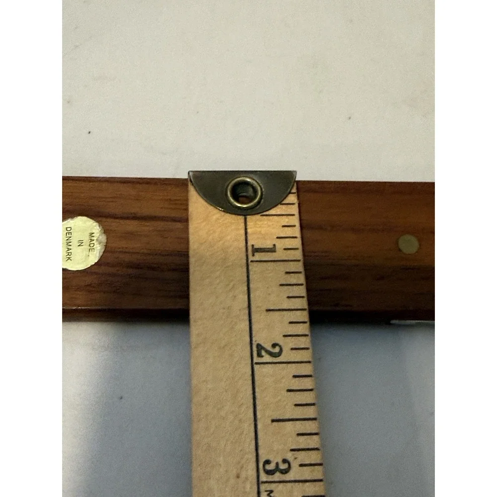 Vintage Denmark Teak‎ Wood Bottle Opener Mid Century Modern MCM Bar Tool Retro